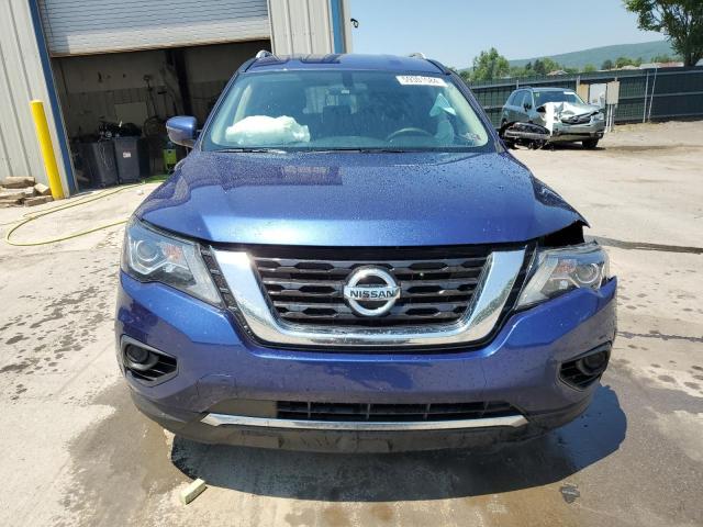 5N1DR2MM7KC583258 - 2019 NISSAN PATHFINDER S BLUE photo 5