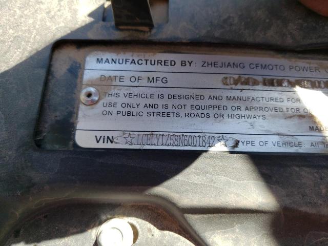 LCELV1Z58N6001842 - 2022 ZCPC ZFO Gris photo 10