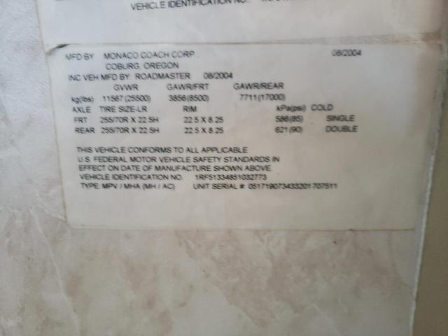 1RF51334851032773 - 2005 MNAC MOTORHOME İki rəngli foto 10