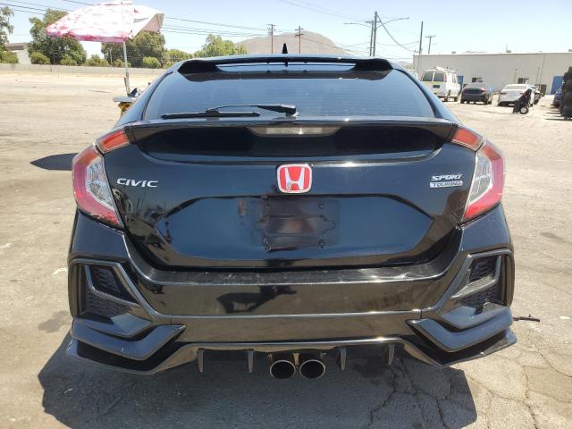 SHHFK7H92LU418676 - 2020 HONDA CIVIC SPORT TOURING BLACK photo 6