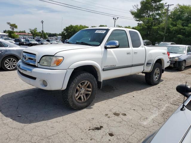 5TBRT34136S478818 - 2006 TOYOTA TUNDRA ACCESS CAB SR5 WHITE photo 1