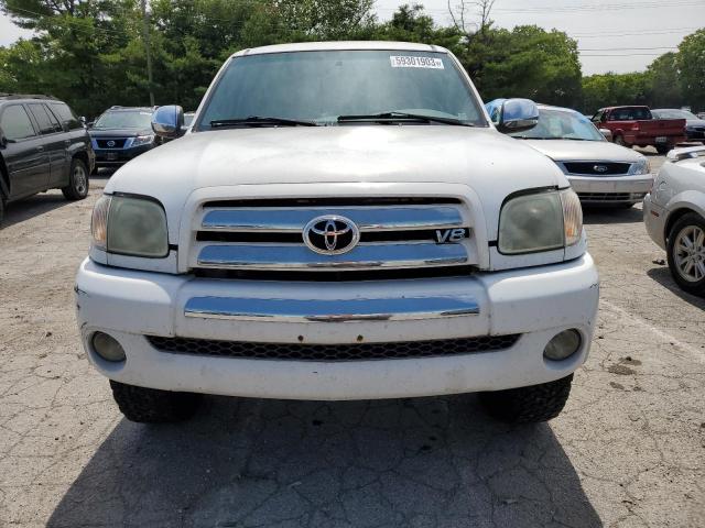 5TBRT34136S478818 - 2006 TOYOTA TUNDRA ACCESS CAB SR5 WHITE photo 5