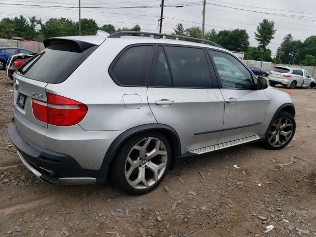 5UXFE8C54AL312600 - 2010 BMW X5 XDRIVE48I Argent photo 3