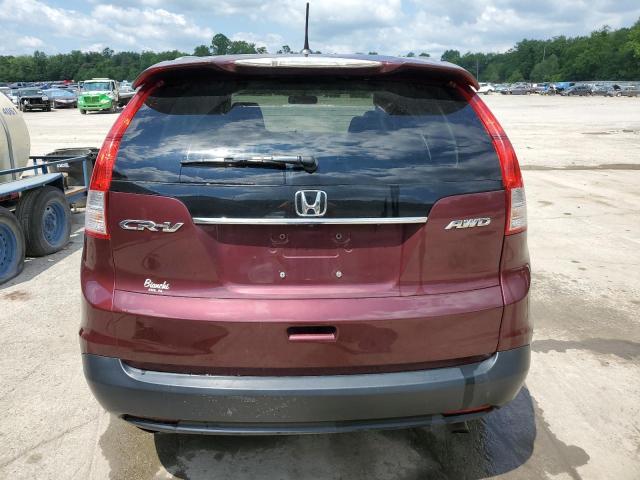 5J6RM4H76DL042577 - 2013 HONDA CR-V EXL BURGUNDY photo 6