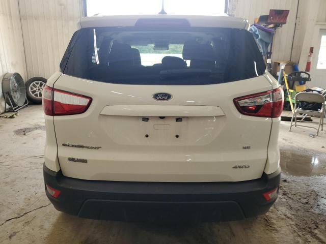 MAJ6S3GL4LC345143 - 2020 FORD ECOSPORT SE 白色 照片 6