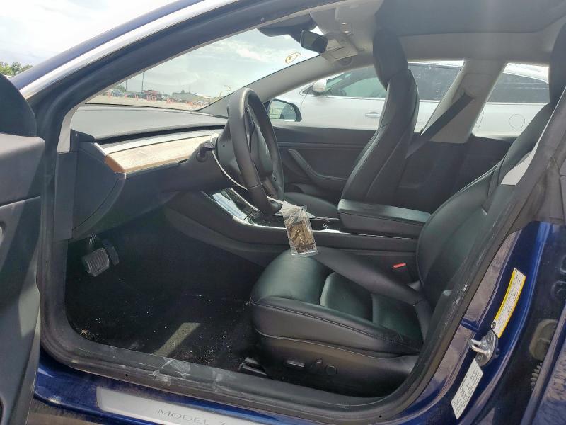 5YJ3E1EB5LF620556 - 2020 TESLA MODEL 3 أزرق صورة 7