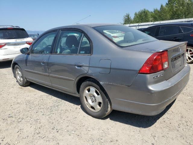 JHMES96634S002138 - 2004 HONDA CIVIC HYBRID GRAY photo 2