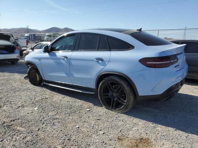 4JGED6EB2JA122177 - 2018 MERCEDES-BENZ GLE COUPE 43 AMG BLUE photo 2