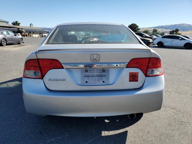 19XFA16649E026856 - 2009 HONDA CIVIC LX-S SILVER photo 6