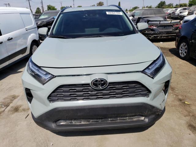 2T3C1RFV1NW220185 - 2022 TOYOTA RAV4 XLE PREMIUM GREEN photo 5