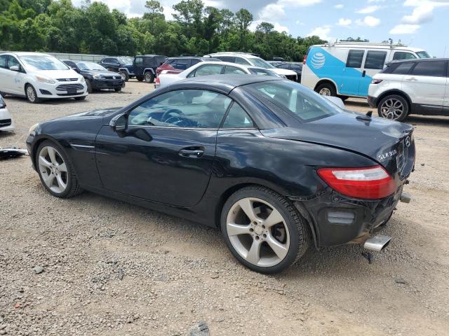 WDDPK5HA2CF008840 - 2012 MERCEDES-BENZ SLK 350 BLACK photo 2