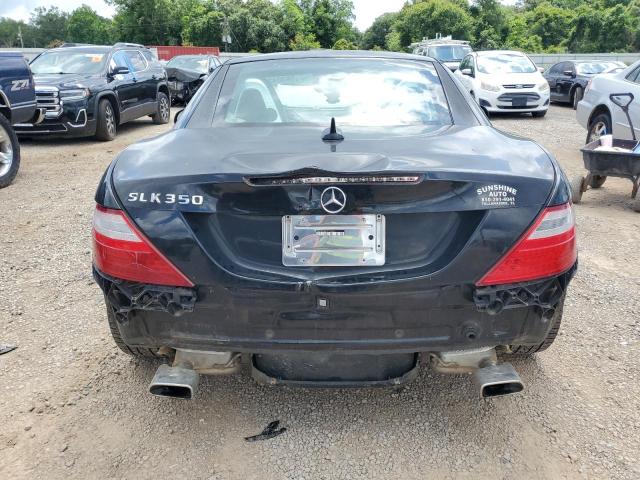 WDDPK5HA2CF008840 - 2012 MERCEDES-BENZ SLK 350 BLACK photo 6