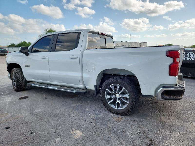 3GCPACEK9NG574090 - 2022 CHEVROLET SILVERADO C1500 LT WHITE photo 2