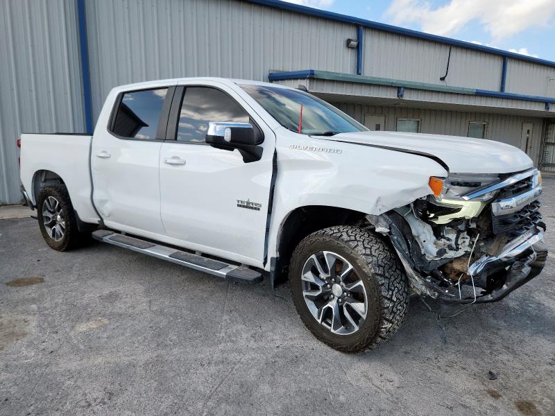 3GCPACEK9NG574090 - 2022 CHEVROLET SILVERADO C1500 LT WHITE photo 4