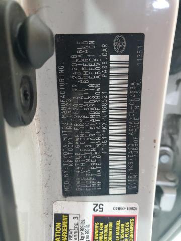 4T1G11AKXPU168521 - 2023 TOYOTA CAMRY SE NIGHT SHADE GRAY photo 12