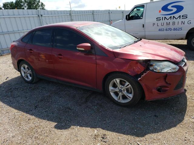 1FADP3F22EL413296 - 2014 FORD FOCUS SE RED photo 4