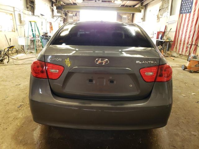 KMHDU46D38U469087 - 2008 HYUNDAI ELANTRA GLS GRAY photo 6