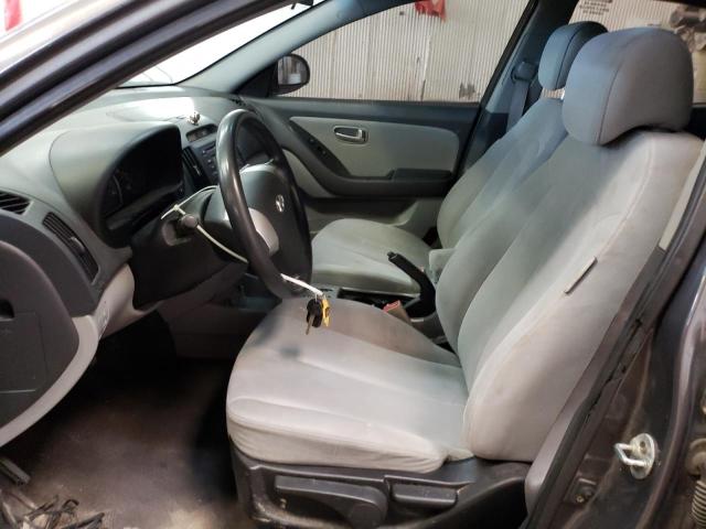 KMHDU46D38U469087 - 2008 HYUNDAI ELANTRA GLS GRAY photo 7