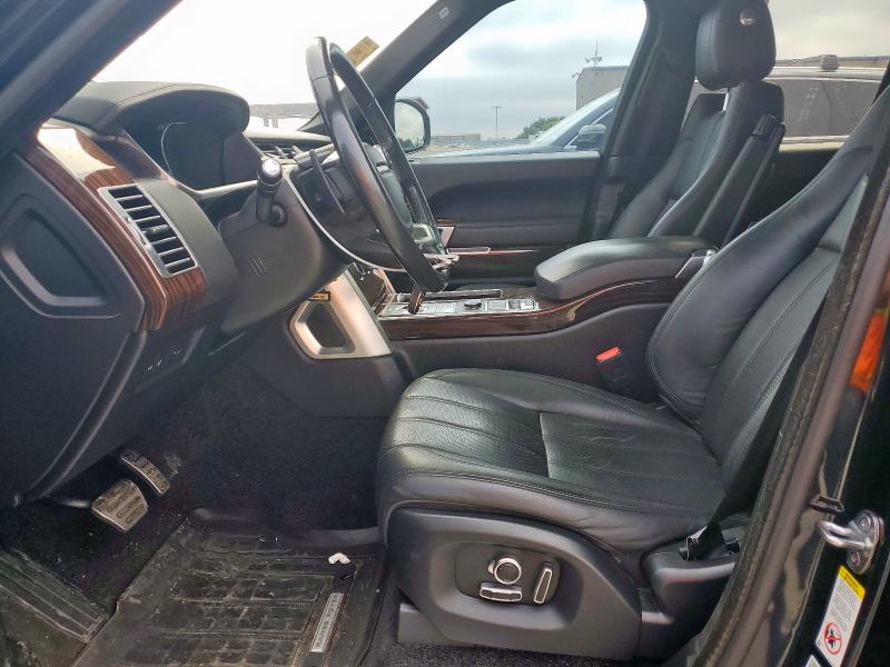 SALGS2FK3HA356809 - 2017 LAND ROVER RANGE ROVER HSE BLACK photo 7