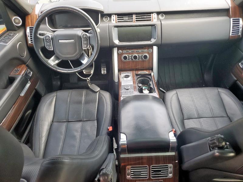 SALGS2FK3HA356809 - 2017 LAND ROVER RANGE ROVER HSE BLACK photo 8