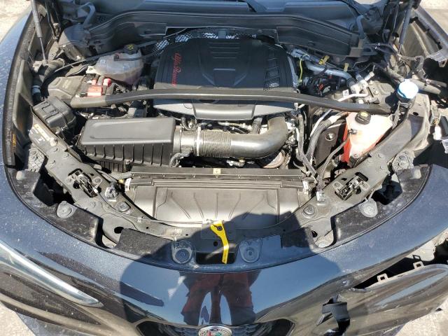 ZASPAJAN5M7D03534 - 2021 ALFA ROMEO STELVIO SPORT Schwarz Foto 12