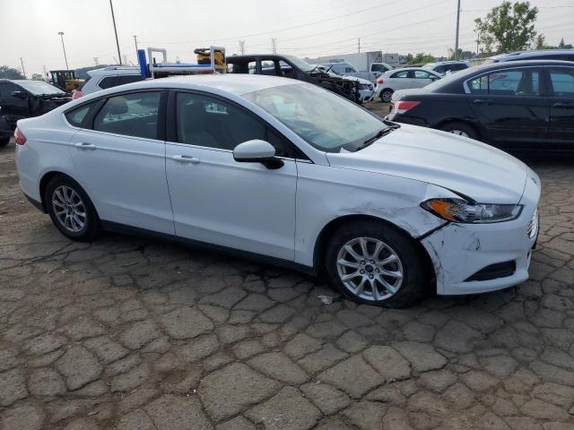 1FA6P0G76F5116734 - 2015 FORD FUSION S WHITE photo 4