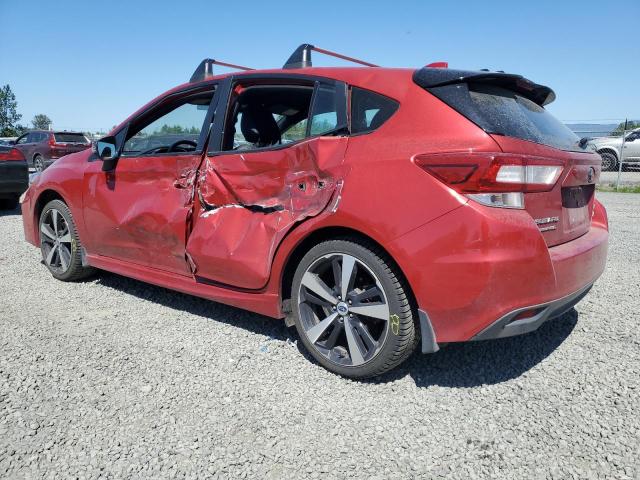 4S3GTAK68J1744616 - 2018 SUBARU IMPREZA SPORT Czerwony zdjęcie 2