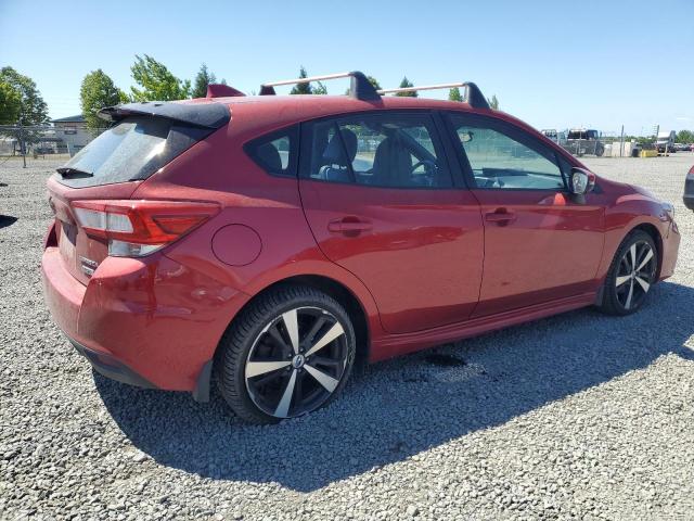 4S3GTAK68J1744616 - 2018 SUBARU IMPREZA SPORT Czerwony zdjęcie 3