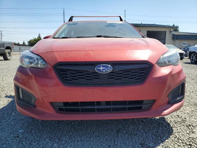 4S3GTAK68J1744616 - 2018 SUBARU IMPREZA SPORT Czerwony zdjęcie 5