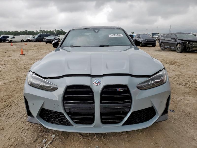 WBS43AY07PFP20074 - 2023 BMW M3 COMPETITION GRAY photo 5