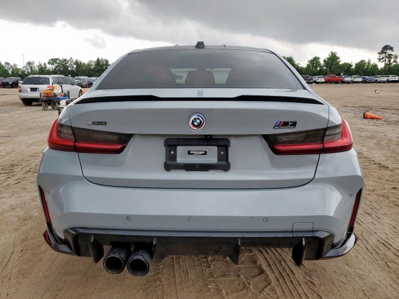 WBS43AY07PFP20074 - 2023 BMW M3 COMPETITION GRAY photo 6