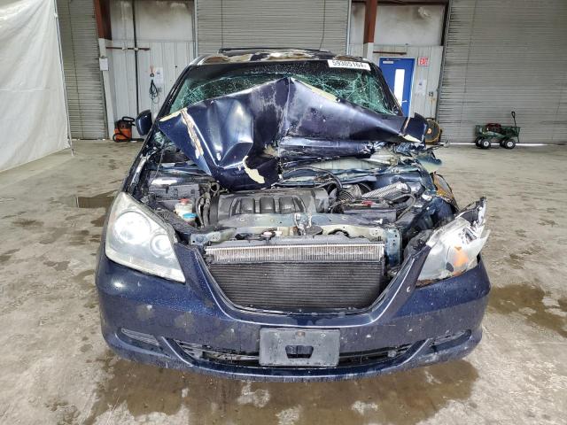 5FNRL38436B066284 - 2006 HONDA ODYSSEY EX BLUE photo 5