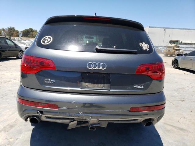 WA1DGAFE5ED010832 - 2014 AUDI Q7 PRESTIGE GRAY photo 6