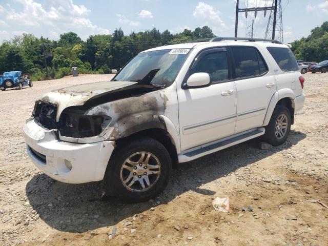 5TDZT34A05S244254 - 2005 TOYOTA SEQUOIA sr SR5 WHITE photo 1