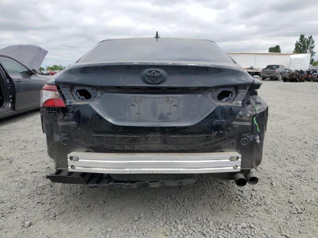 4T1G11AK5PU144286 - 2023 TOYOTA CAMRY SE NIGHT SHADE BLACK photo 6