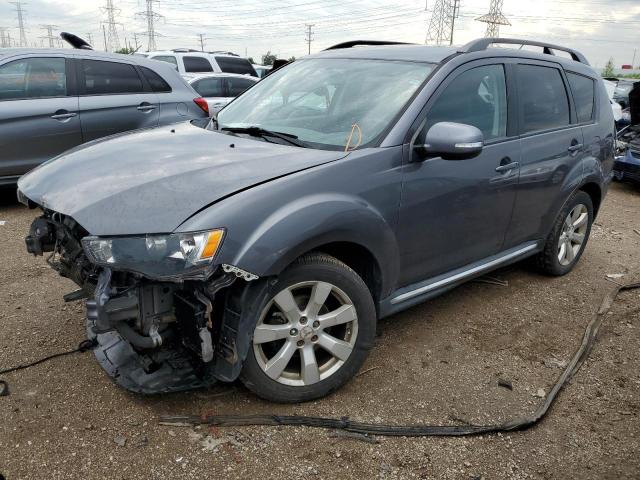 JA4JS4AX5AZ005624 - 2010 MITSUBISHI OUTLANDER XLS GRAY photo 1