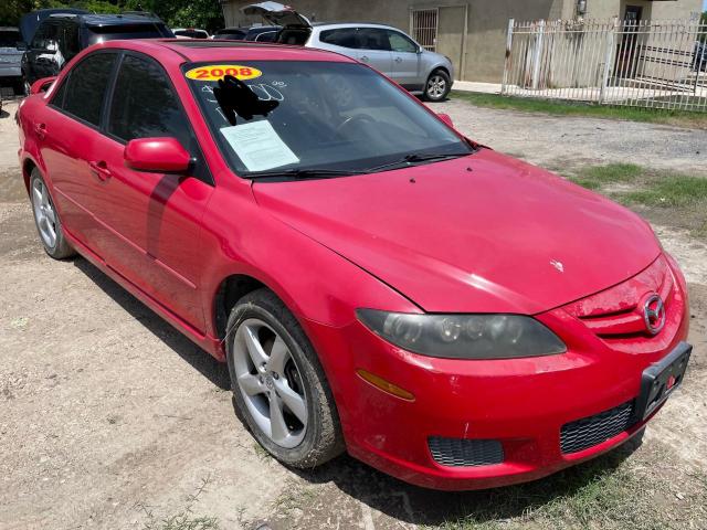 1YVHP80D585M07336 - 2008 MAZDA 6 S RED photo 1