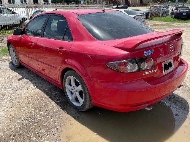 1YVHP80D585M07336 - 2008 MAZDA 6 S RED photo 3