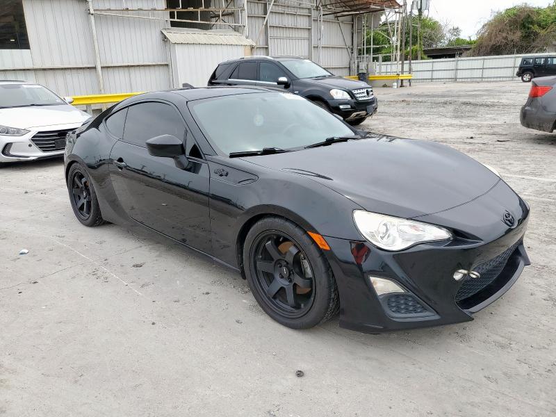 JF1ZNAA11F9708757 - 2015 TOYOTA SCION FR-S BLACK photo 4