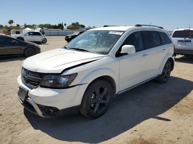 3C4PDCGG0JT379139 - 2018 DODGE JOURNEY CROSSROAD WHITE photo 1