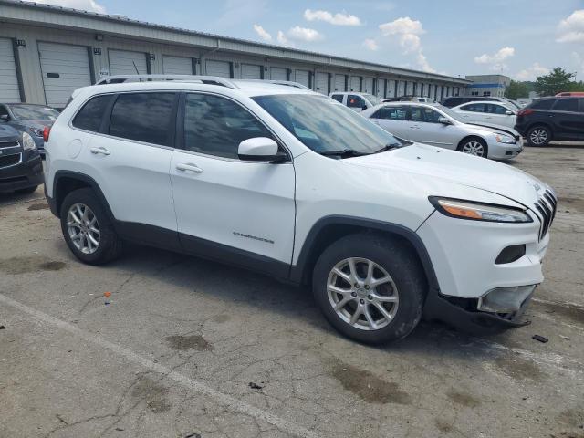 1C4PJMCS9EW125552 - 2014 JEEP CHEROKEE LATITUDE WHITE photo 4