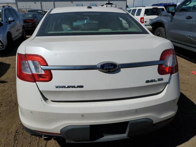 1FAHP2HW5BG136448 - 2011 FORD TAURUS SEL WHITE photo 6