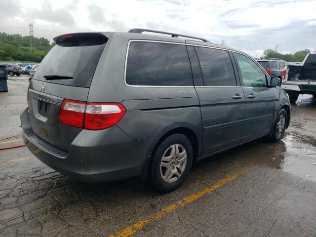 5FNRL38457B458961 - 2007 HONDA ODYSSEY EX GRAY photo 3