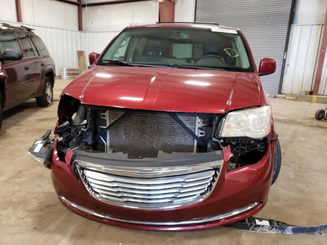 2C4RC1BG5ER447001 - 2014 CHRYSLER TOWN & COU TOURING 勃艮第红 照片 5