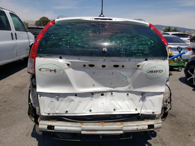 5J6RM4H77CL009134 - 2012 HONDA CR-V EXL WHITE photo 6