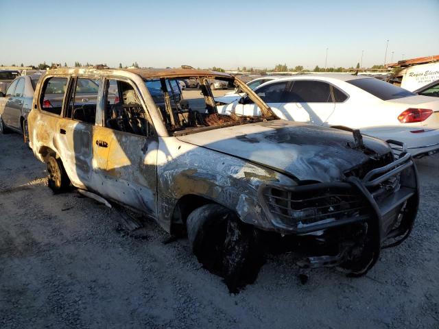 JTJHT00W413502828 - 2001 LEXUS LX 470 BURN photo 4