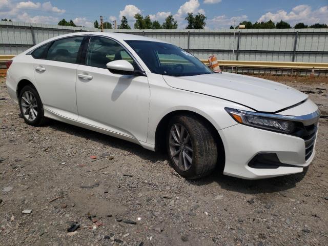 1HGCV1F10MA051164 - 2021 HONDA ACCORD LX WHITE photo 4