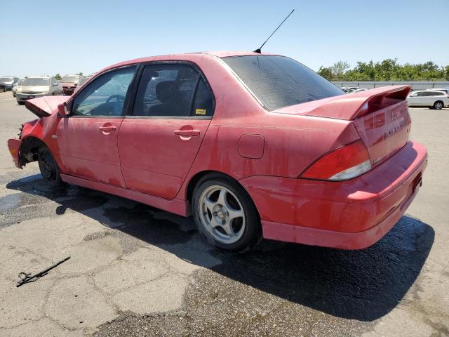 JA3AJ86E43U035333 - 2003 MITSUBISHI LANCER OZ RALLY RED photo 2