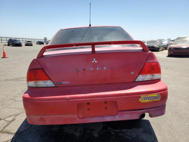 JA3AJ86E43U035333 - 2003 MITSUBISHI LANCER OZ RALLY RED photo 6