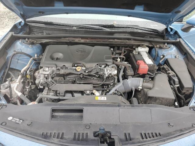 4T1T11AK5RU190105 - 2024 TOYOTA CAMRY SE NIGHT SHADE BLUE photo 11